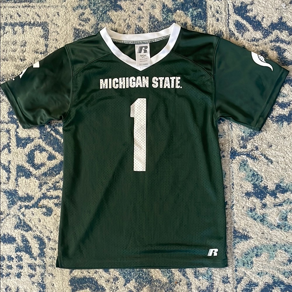 Russell Athletic Dark Green Michigan State Spartans Jersey